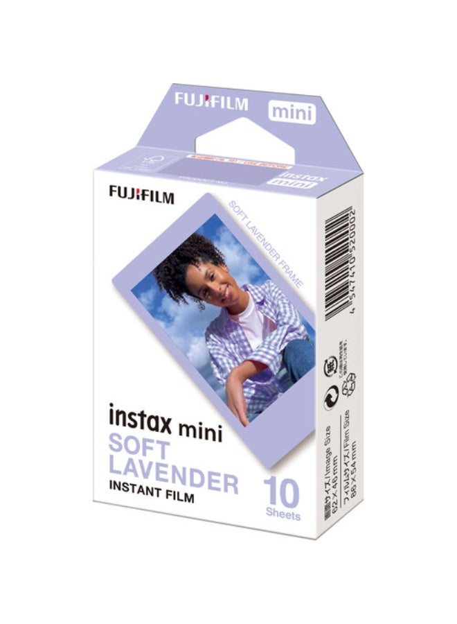 إنستاكس FUJIFILM Instax mini Soft Lavender Film {10 Exposures} - Image 2